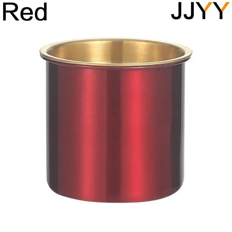 JJYY-Cendrier créatif en acier inoxydable pour la maison et la voiture, filet anti-vol et anti-chute, entonnoir Laguna ette avec couvercle, 73 bars