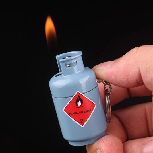 Briquet Insolite Bleu flamme