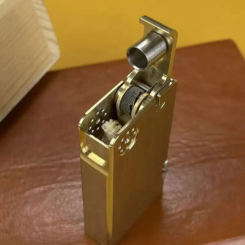 Briquet Vintage vue du dessus