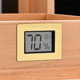 Cave à Cigares de Luxe hygromètre