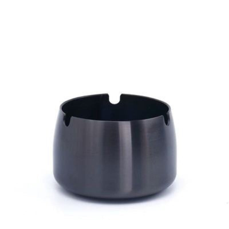 Cendrier Rond Noir