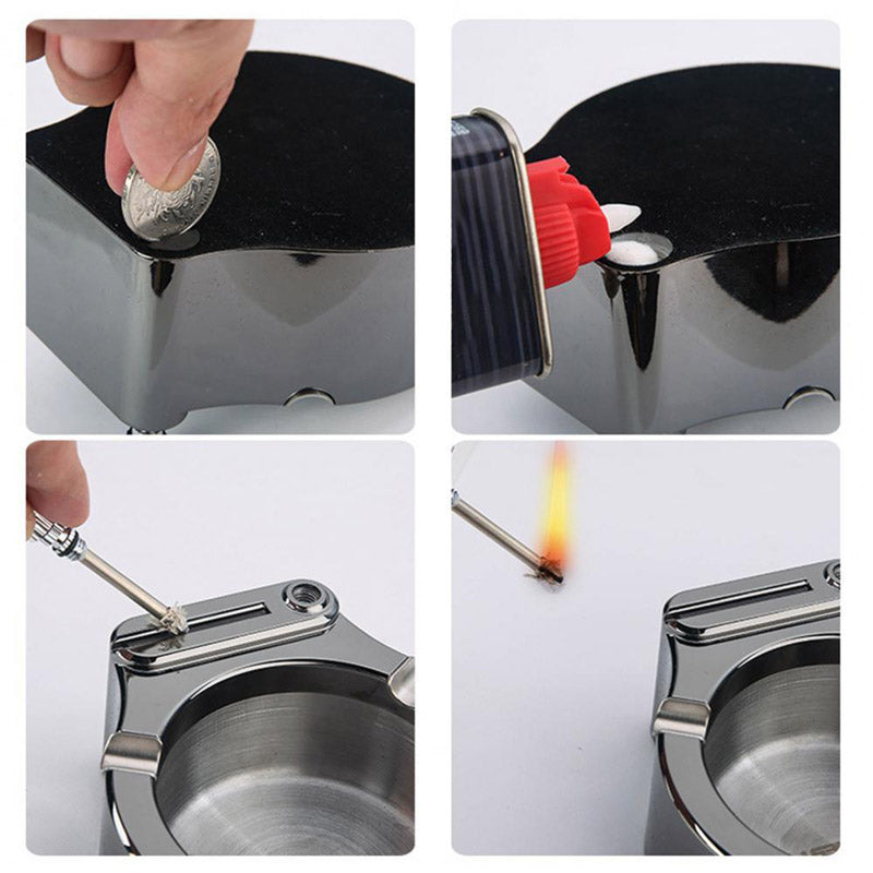 Cendrier allumette infinie 2-en-1 briquet plasma - vue 5