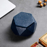 Cendrier Fermé Design Bleu