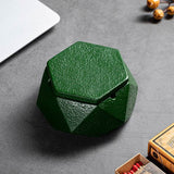 Cendrier Fermé Design Vert