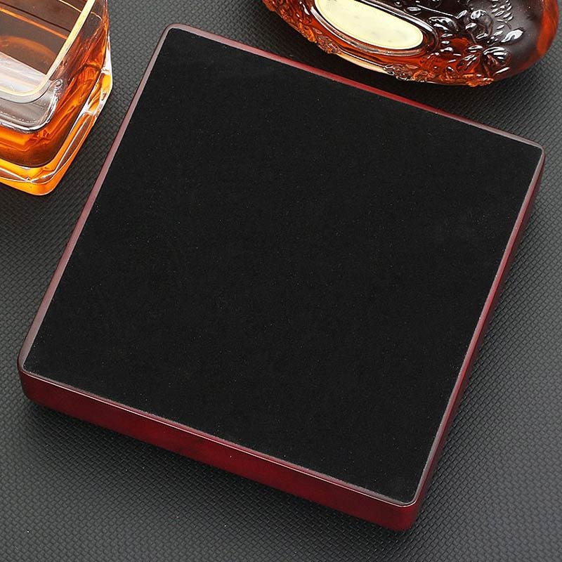 Cendrier de luxe pour cigares en bois de sequoia massif - accessoire fumeur premium