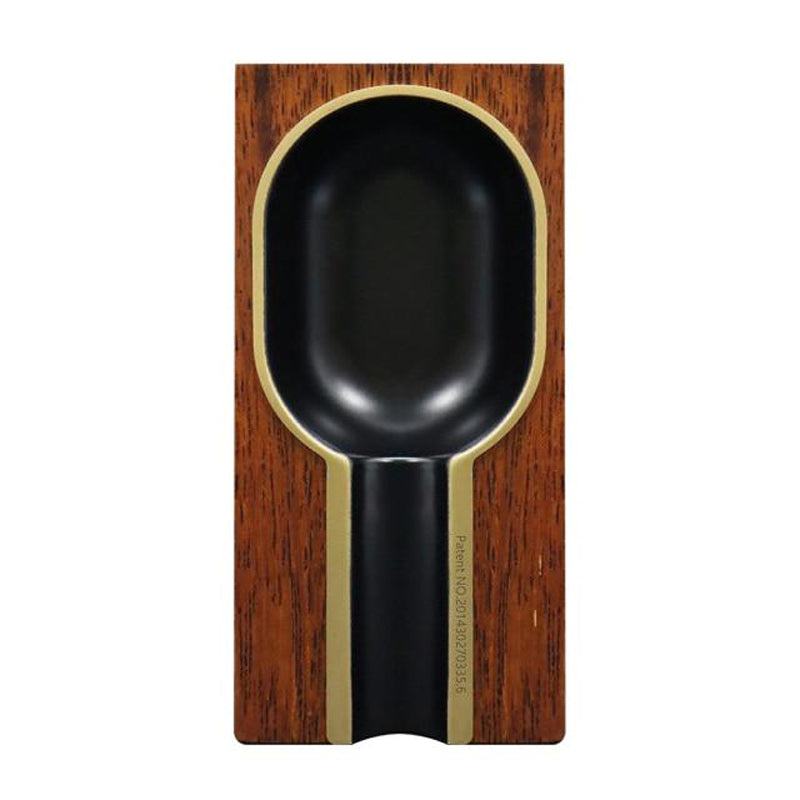 Cendrier pour Cigare en Bois Marron Noir