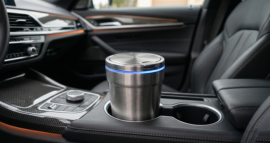 Cendrier de voiture avec couvercle 