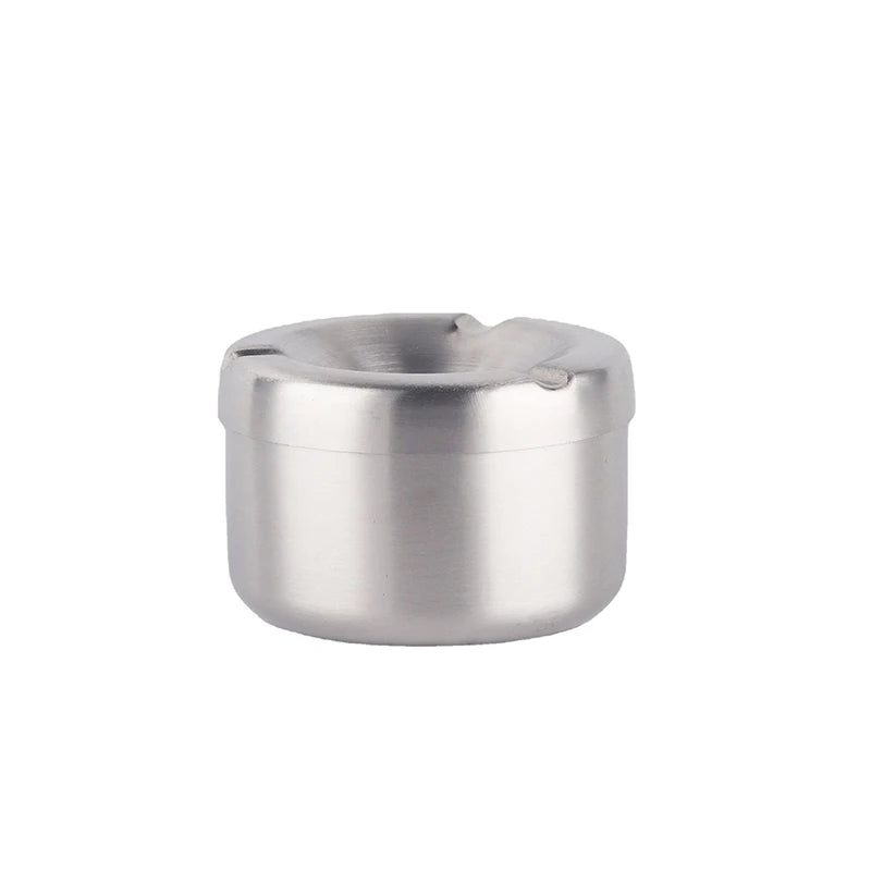 Inox - cendrier extérieur design en situation balcon