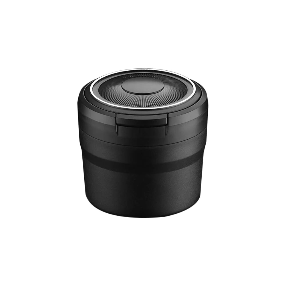 Cendrier de voiture poubelle pièce de monnaie tasse de stockage conteneur cendrier à cigares style de voiture cendrier de voiture avec lumière LED accessoires de style de voiture
