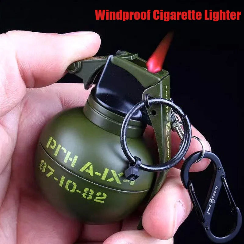 Briquet Grenade en métal