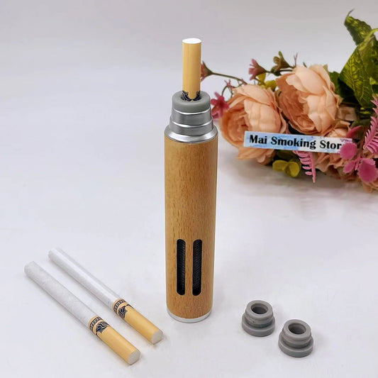 Mini cendrier de poche Portable, sans fumée, Anti-cendres, sans poussière, cendrier de voiture domestique, accessoires pour fumer des cigares d'intérieur
