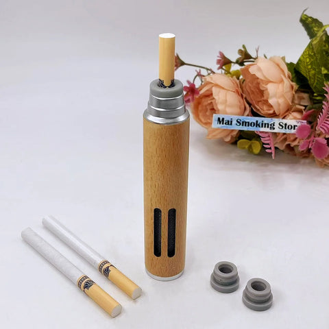 Mini cendrier de poche Portable, sans fumée, Anti-cendres, sans poussière, cendrier de voiture domestique, accessoires pour fumer des cigares d'intérieur