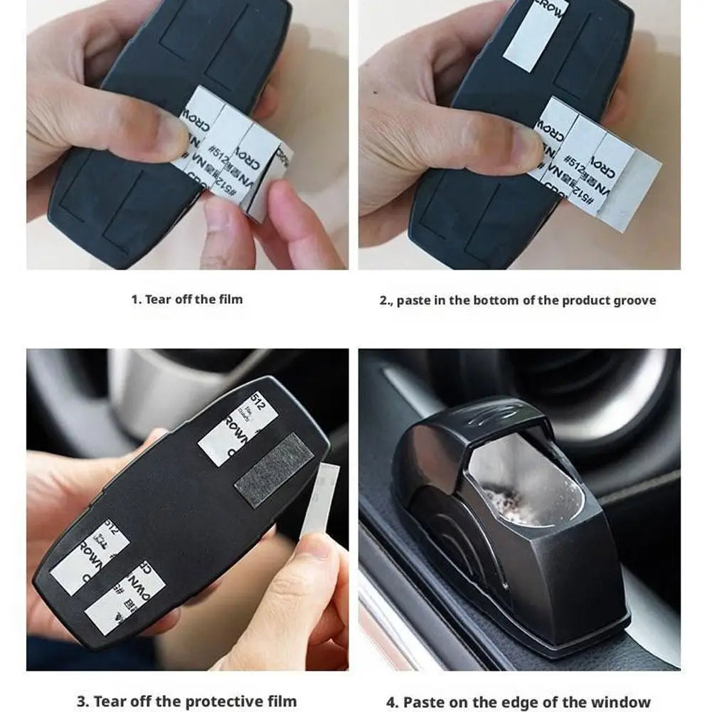 Cendrier de voiture monté sur porte, cendrier sans fumée avec couvercle, poubelle Portable pour camion automobile, accessoires pour poubelles