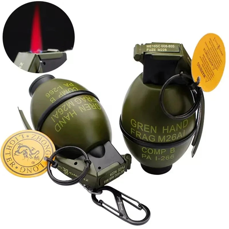 Briquet Grenade en métal