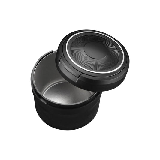 Cendrier de voiture poubelle pièce de monnaie tasse de stockage conteneur cendrier à cigares style de voiture cendrier de voiture avec lumière LED accessoires de style de voiture