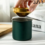 JJYY-Cendrier créatif en acier inoxydable pour la maison et la voiture, filet anti-vol et anti-chute, entonnoir Laguna ette avec couvercle, 73 bars