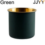 JJYY-Cendrier créatif en acier inoxydable pour la maison et la voiture, filet anti-vol et anti-chute, entonnoir Laguna ette avec couvercle, 73 bars