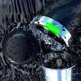 1 ensemble de cendrier de voiture, utilisation intérieure, ouverture du couvercle à un clic, grande capacité, équipé d'une lumières LED et une doublure métallique.