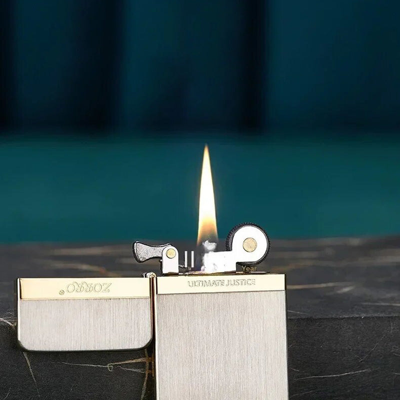 Briquet à Pierre Doré Flamme