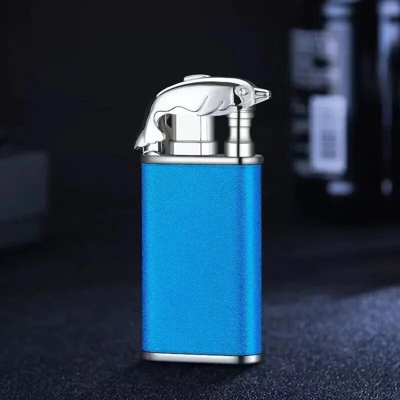 Briquet Animal Dauphin Bleu