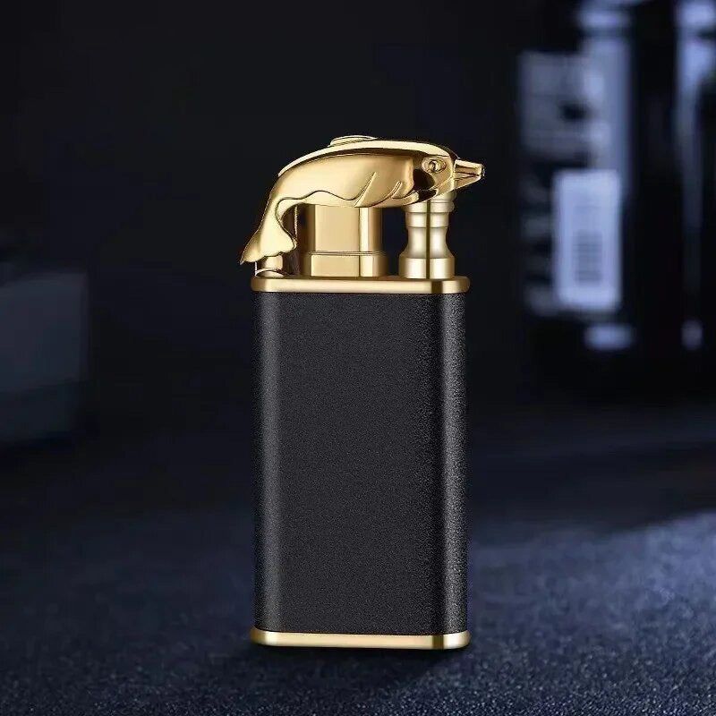 Briquet Animal Dauphin Noir