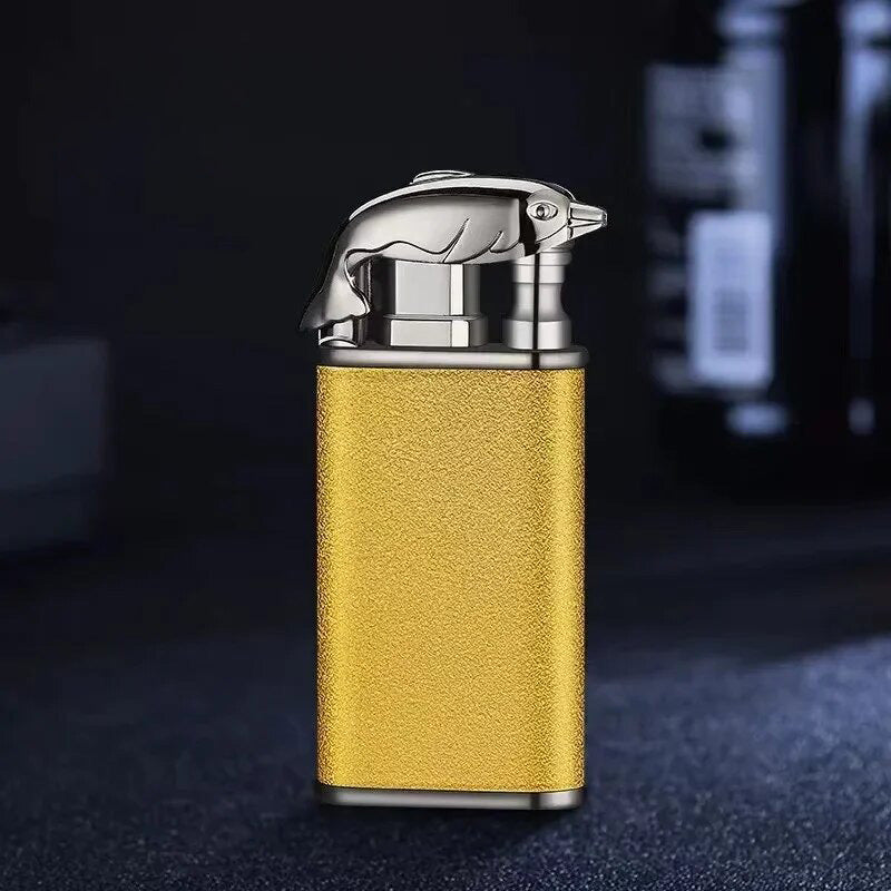 Briquet Animal Dauphin Or