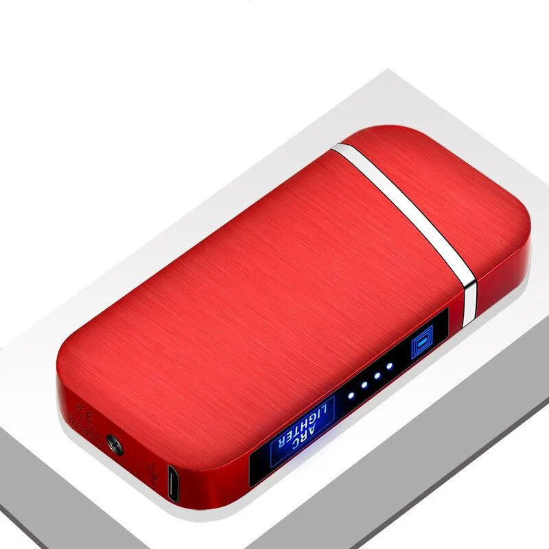 Briquet Arc Electrique Rouge