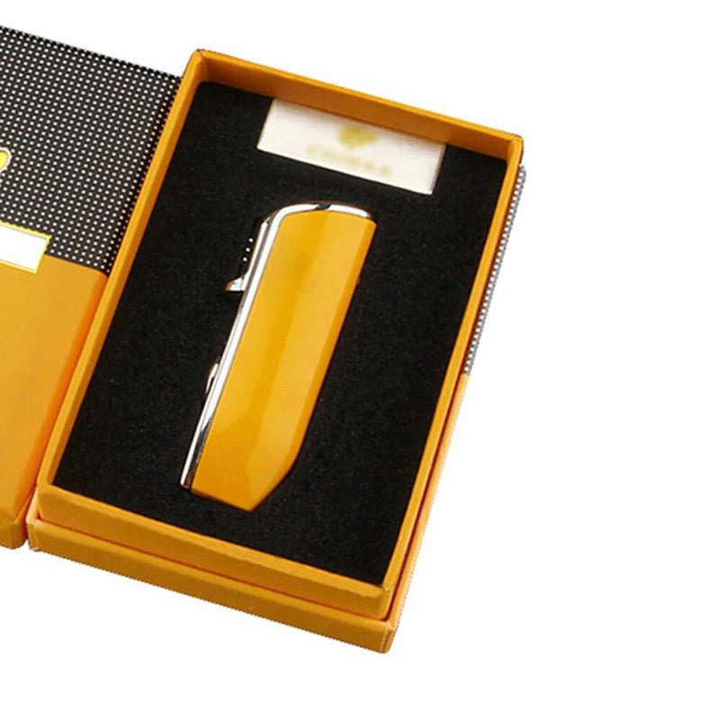 Briquet Coupe Cigare Jaune Boîte