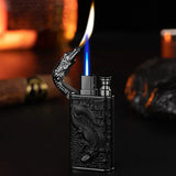 Briquet Crocodile Noir