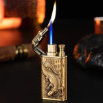 Briquet Crocodile Or