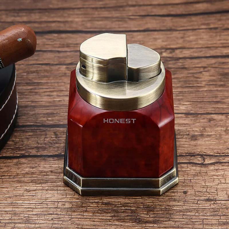 Briquet de Table Vintage vue de profil