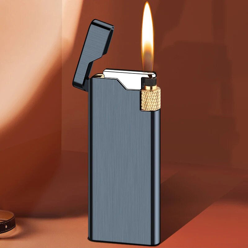 Briquet Gaz Rechargeable Noir