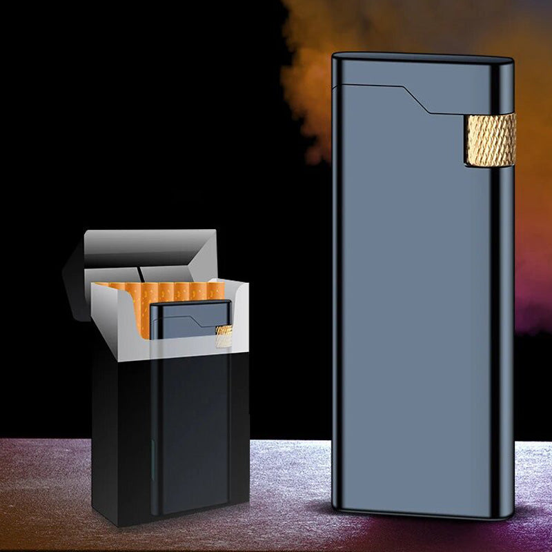 Briquet Gaz Rechargeable dans un paquet de cigarette