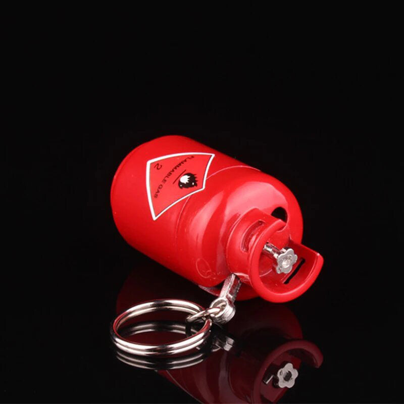 Briquet Insolite Rouge vue du dessus