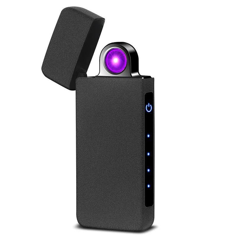 Briquet Laser Noir Mat