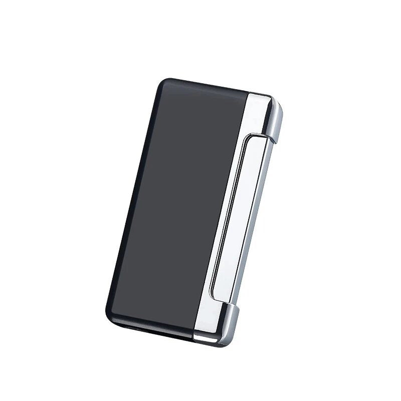 Briquet Rechargeable Noir éteint