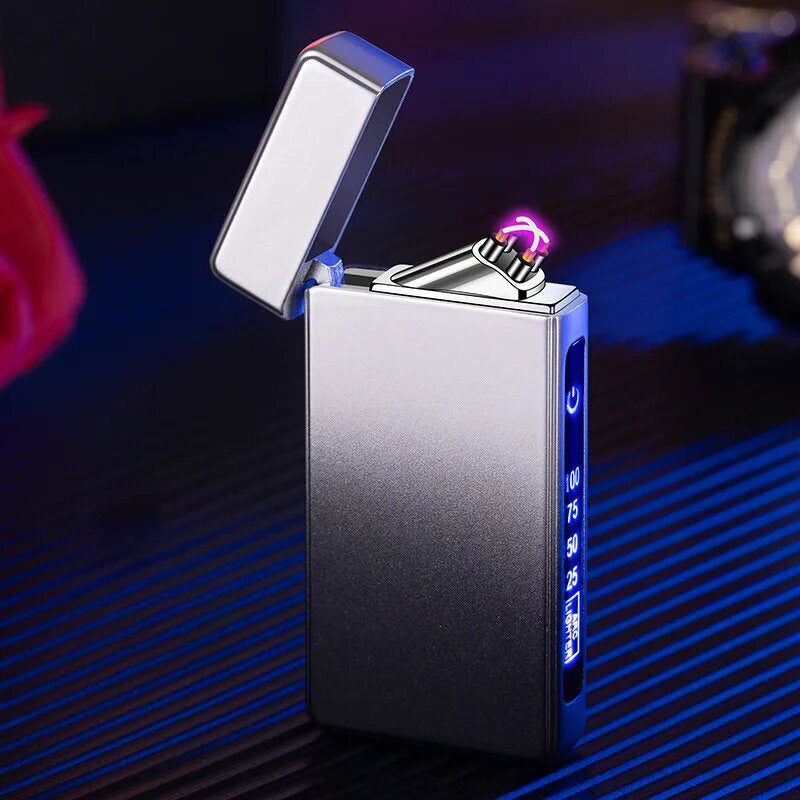 Briquet Rechargeable USB Chrome