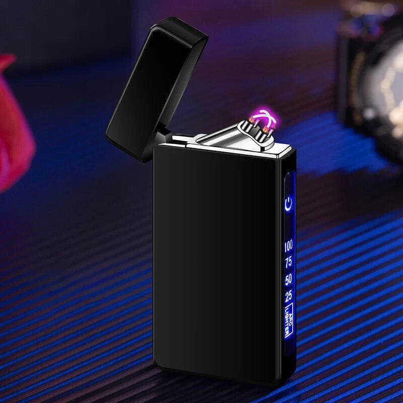 Briquet Rechargeable USB Noir