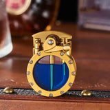 Briquet Rond Or