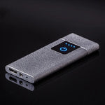 Briquet USB Acier Texture
