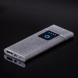 Briquet USB Acier Texture