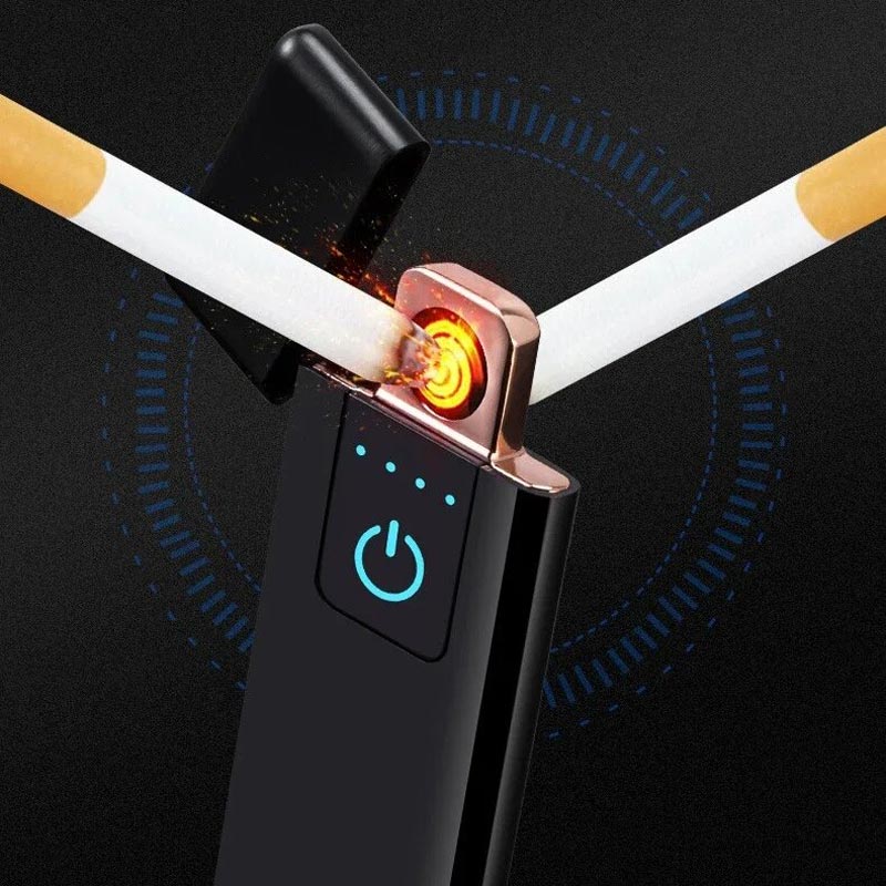 Briquet USB avec cigarette