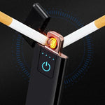 Briquet USB avec cigarette