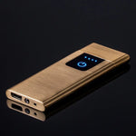 Briquet USB Or