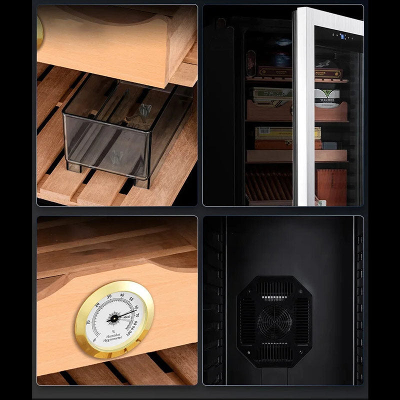 Armoire à cigares Adorini Portofino Blanche - 3000 cigares | Cave Adorini, Eliquide Yun, Armoire