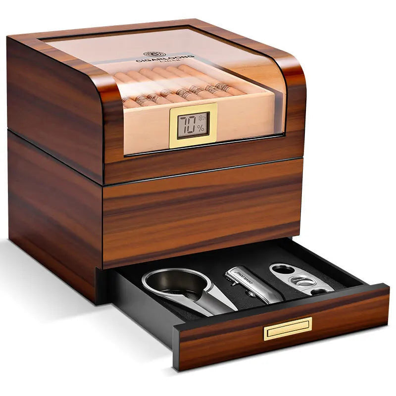 CIGARLOONG Cendrier à Cigares En Céramique Grand Calibre Cendrier à Fente Unique Pour Bureau