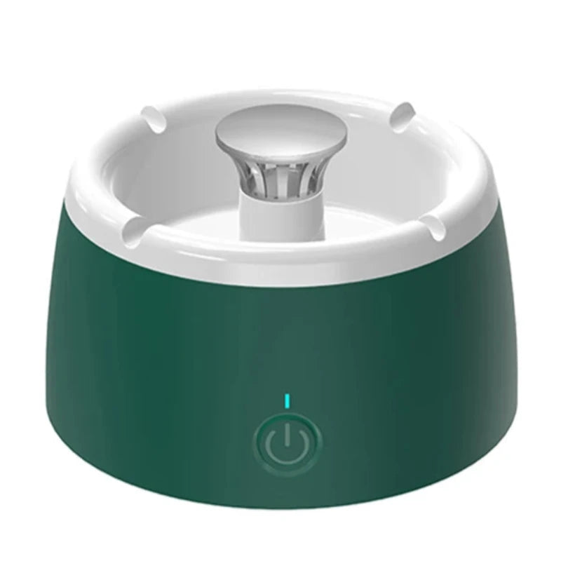 Cendrier Aspirateur de Fumée Vert/ Blanc