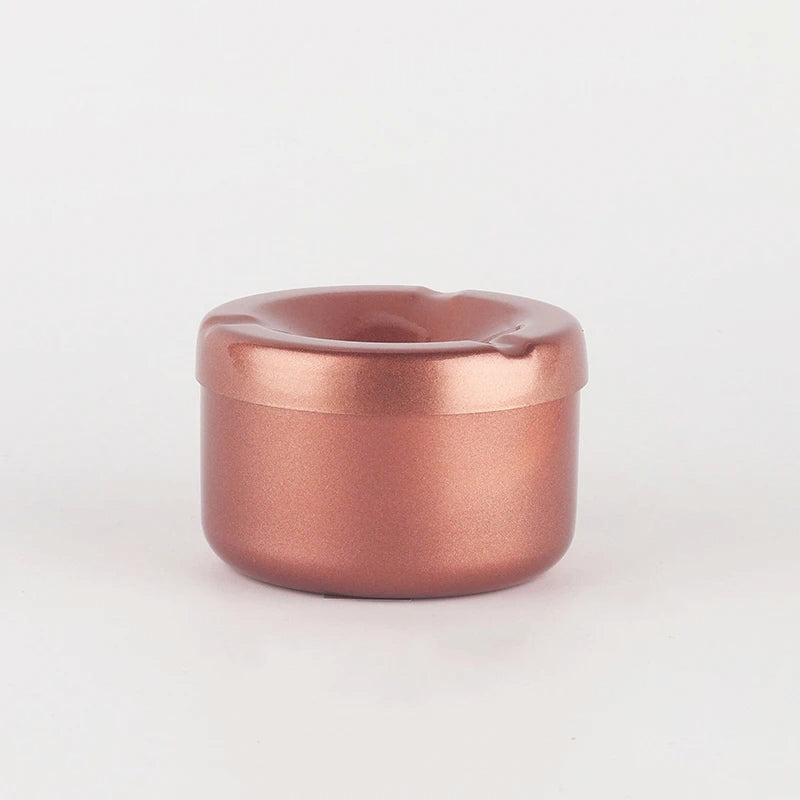 Inox rose - cendrier extérieur design seul