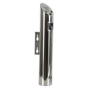 Cendrier mural professionnel inox taille M - vue principale
