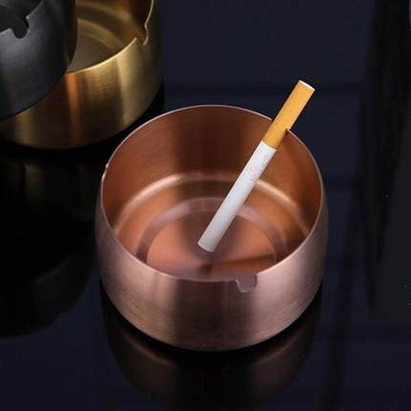 Cendrier Rond Rose Gold cigarette